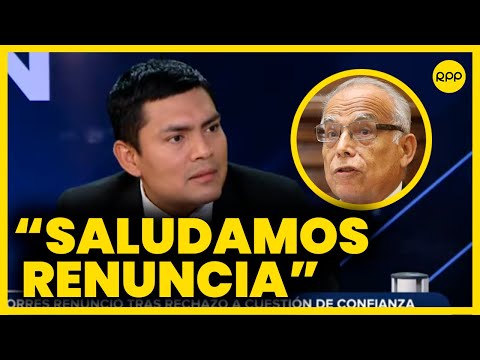 Aníbal Torres no nos permitía dialogar, declara Gonza de Perú Libre