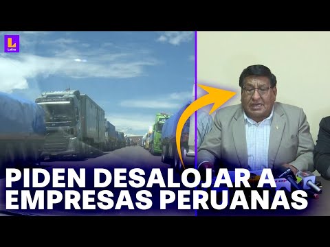 Transportistas bolivianos responden a sus pares peruanos tras anuncio de paro nacional