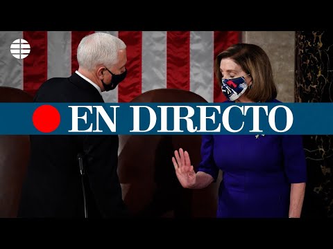 DIRECTO EEUU | Nancy Pelosi atiende a los medios tras los graves altercados del Capitolio