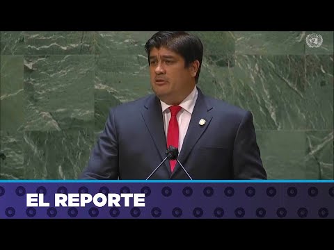 Presidente Carlos Alvarado denuncia en la ONU la crisis de derechos humanos en Nicaragua