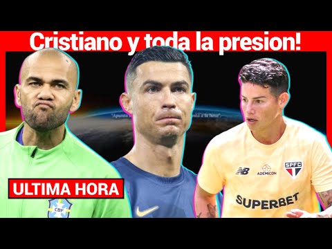 Cristiano Ronaldo se lleva toda la presión, Dani Alves y su libertad que se aleja, Colombia Vs ESPAÑ