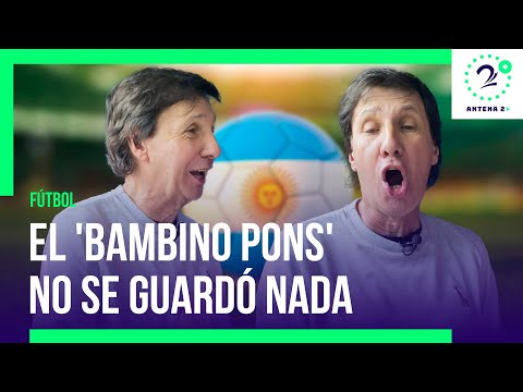 El 'Bambino' Pons dice quién es el mejor jugador de Colombia