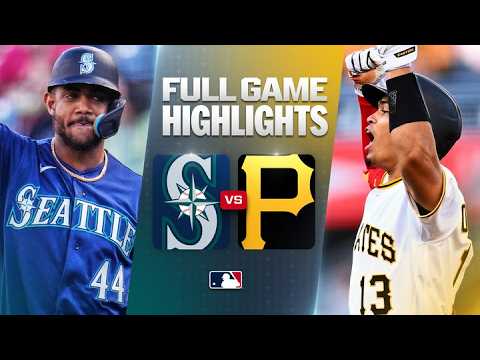 MARINERS vs PIRATES Full 경기 하이라이트 (6/24/26) | MLB 하이라이트