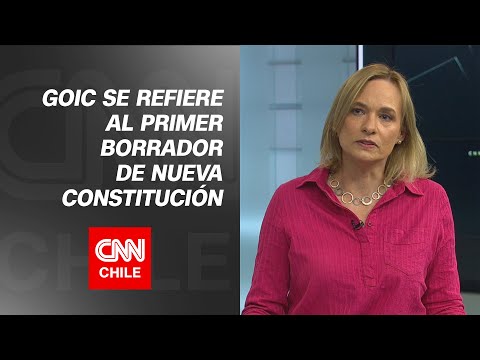 Goic: “Esperábamos que el mandato que le dio el pueblo de Chile a los constituyentes se cumpliera”