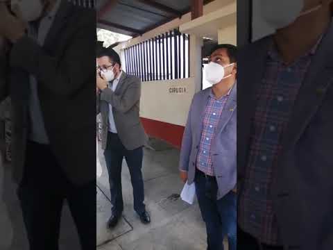URGENTE DIPUTADO JOSE CHIC FISCALIZA EL HOSPITAL SAN VICENTE GUATEMALA
