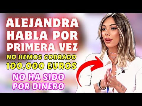 NO ES POR DINERO Alejandra Rubio HABLA en su PROGRAMA porque VENDIO la EXCLUSIVA de su EMBARAZO