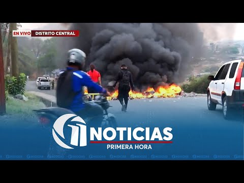 Conductores de mototaxis protestan en la colonia Sagastume