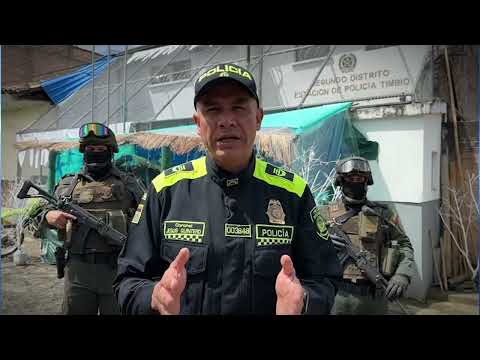 Atentado terrorista contra la estación de policía en Timbio Cauca.