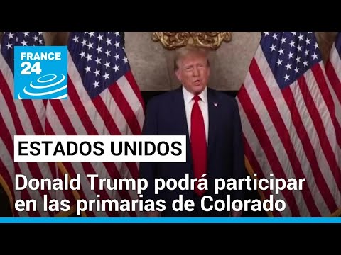 EE. UU.: Trump, de vuelta a las primarias en Colorado tras fallo del Supremo
