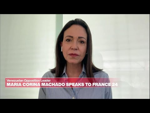 'Maduro is weaker and weaker,' Venezuelan opposition leader Maria Corina Machado says • FRANCE 24