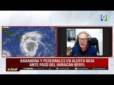 José Luis Germán actualiza situación climática desde el COE| El Show del Mediodía