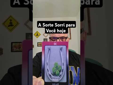 A Sorte e as Boas Energias sorriem para Você hoje e sempre. Tarot 25.09. Seu Zé Pilintra confirma.