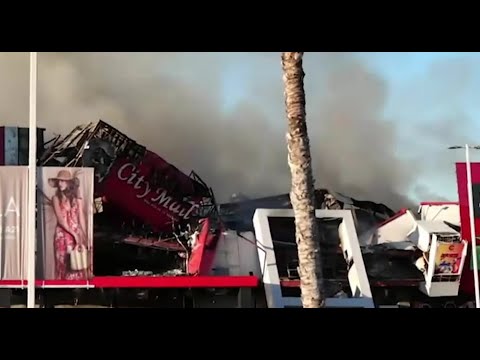 Incendio consumió en su totalidad el City Mall de Panamá