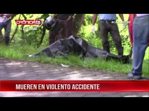 Mortal accidente de tránsito cobra dos vidas en Carretera Boaco-Camoapa - Nicaragua