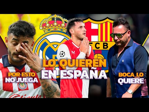 SANTI GIMÉNEZ ENTRE MADRID Y BARCELONA | ALEXIS VEGA VUELVE A TRAICIONAR | ¿MOHAMED DEJA A PUMAS?