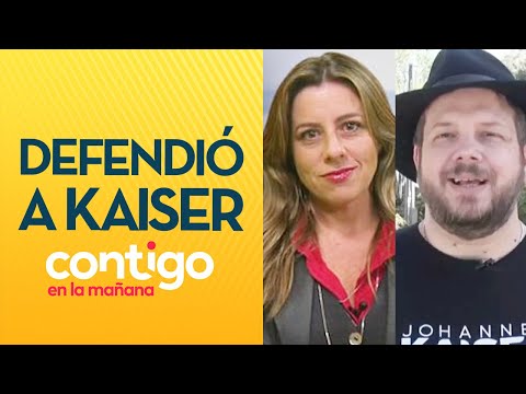 ES HUMOR Y SARCASMO: Teresa Marinovic defendió a Johannes Kaiser  - Contigo en La Mañana