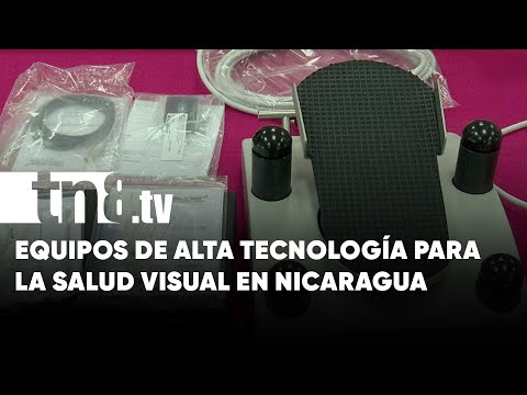 Alta tecnología: Entregan equipos para salud visual en SILAIS de Nicaragua
