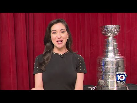 The Stanley Cup stops by WPLG studios