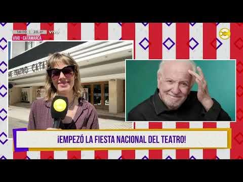 Empezó la Fiesta Nacional del Teatro con Vicky en vivo desde Catamarca ? ¿QPUDM? ? 14-09-23