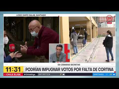 Votos podrían ser impugnados: Cámaras poco secretas sorprenden en el Liceo Darío Salas