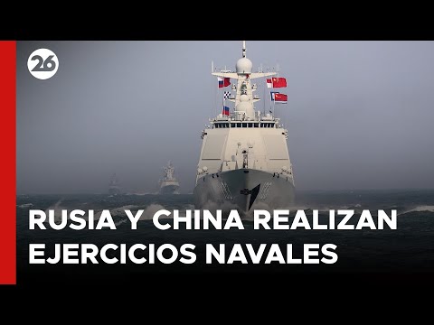 Rusia y China realizan ejercicios navales con fuego real en el Pacífico