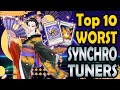 Top 10 Worst Synchro Tuner Monsters