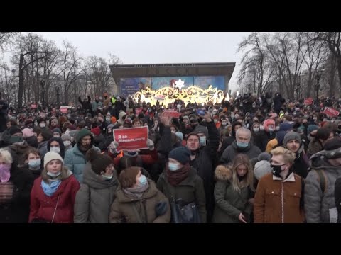 Manifestaciones contra Putin: miles de detenidos en protestas en Rusia