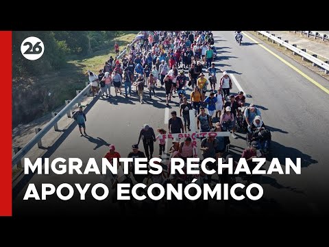 MÉXICO | Migrantes rechazan un apoyo económico para ser deportados a sus países