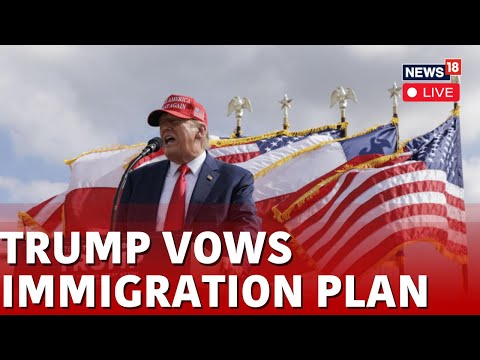Donald Trump Speech Live | Trump's Anti-Migrants Speech In Texas Live | US News Live | N18L