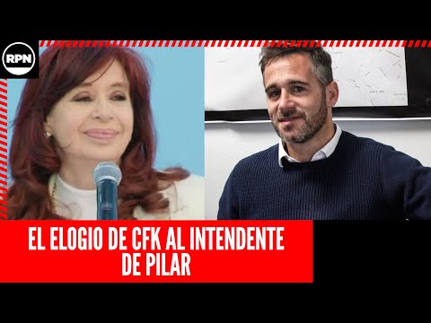 CFK Habló de desarrollo industrial y elogió al intendente de Pilar