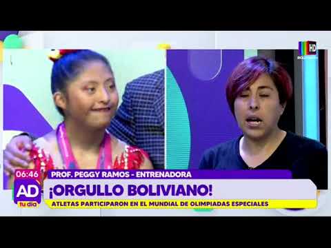 ¡Orgullo boliviano! Estrella Castañeda consiguió la medalla de oro en las Olimpiadas Especiales