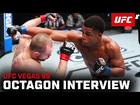 Cameron Smotherman Octagon Interview | UFC Vegas 99