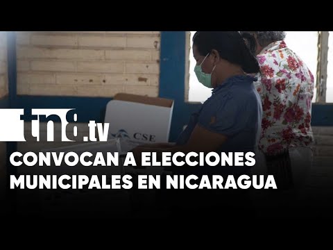 Consejo Supremo Electoral convoca elecciones municipales 2022 - Nicaragua