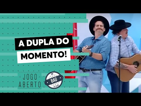 Baú do Jogo Aberto | Zoeira Jogo Aberto: Cappellanes e Ronaldo formam a dupla sertaneja Eli & Minado