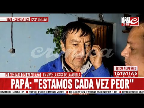 Papá de Loan: La investigación no avanza y no aparece Loan