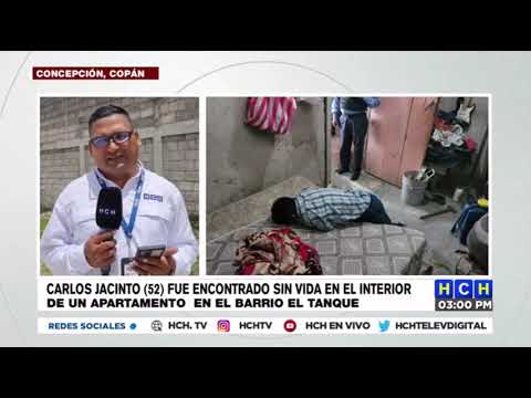 Muerto sobre una cama, hallan a bolito en Concepción, Copán