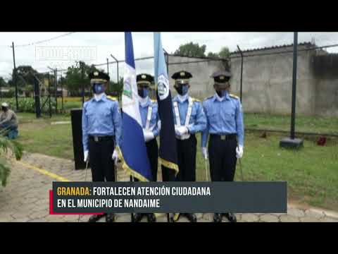 Nuevo quiosco tecnológico en policía de Nandaime - Nicaragua