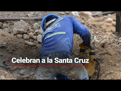 Feliz Día de la Santa Cruz para todos los albañiles y trabajadores de la construcción