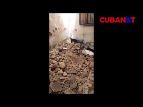 Cuba: familia de La Habana vive, literalmente, entre escombros