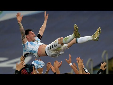 Copa America : Lionel Messi enfin couronné avec l'Argentine en terrassant le Brésil • FRANCE 24