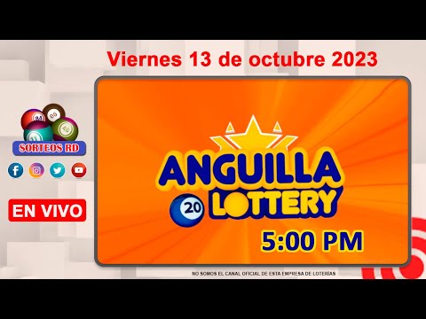 Anguilla Lottery en VIVO ?Viernes 13 de octubre 2023 - 5:00 PM