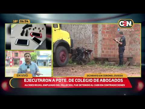 Sicariato en Coronel Oviedo: Continúan las investigaciones tras homicidio