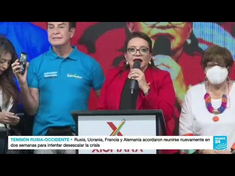 Xiomara Castro se posesiona como presidenta de Honduras en medio de la tensión política