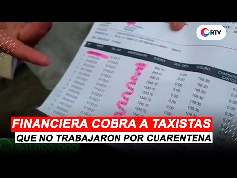 Coronavirus en el Perú: Financiera cobra a taxistas que no trabajaron por cuarentena