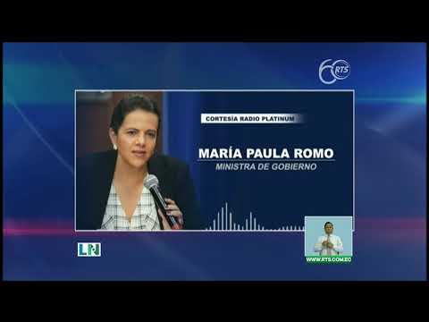 María Paula Romo habla sobre declaraciones de Daniel Mendoza