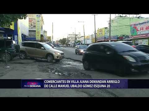 Demandan arreglo de calle Manuel Ubaldo Gómez esquina 20 en Villa Juana