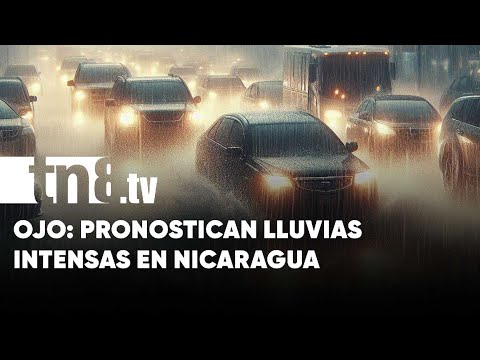 Ojo: Se vienen lluvias intensas para Nicaragua, informa INETER