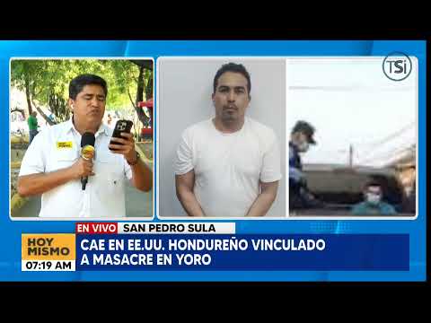 Cae en EE. UU.  Hondureño vinculado en homicidio múltiple en Yoro