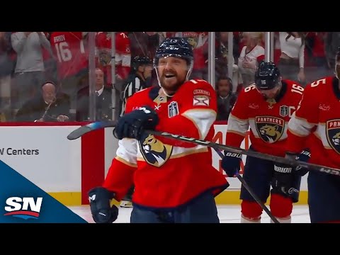 Sam Reinharts Four-Goal Explosion Leads The Panthers To The Stanley Cup