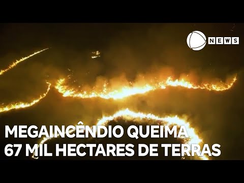 Megaincêndio queima 67 mil hectares de terras indígenas